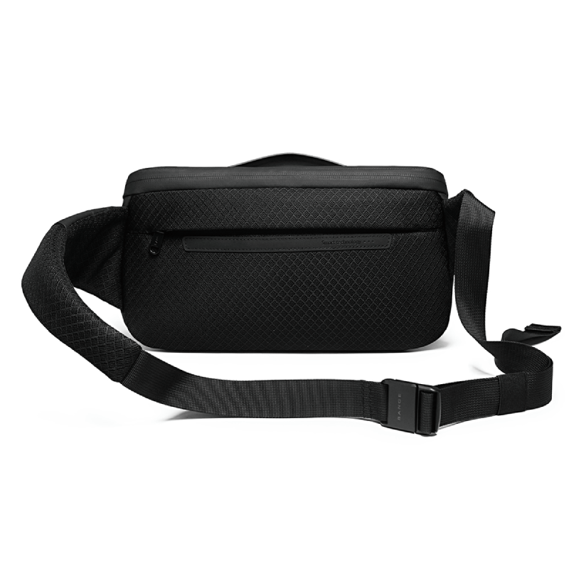 Bange BG 77202 Waterproof Anti Theft Shoulder CrossBody Sling Bag - Black