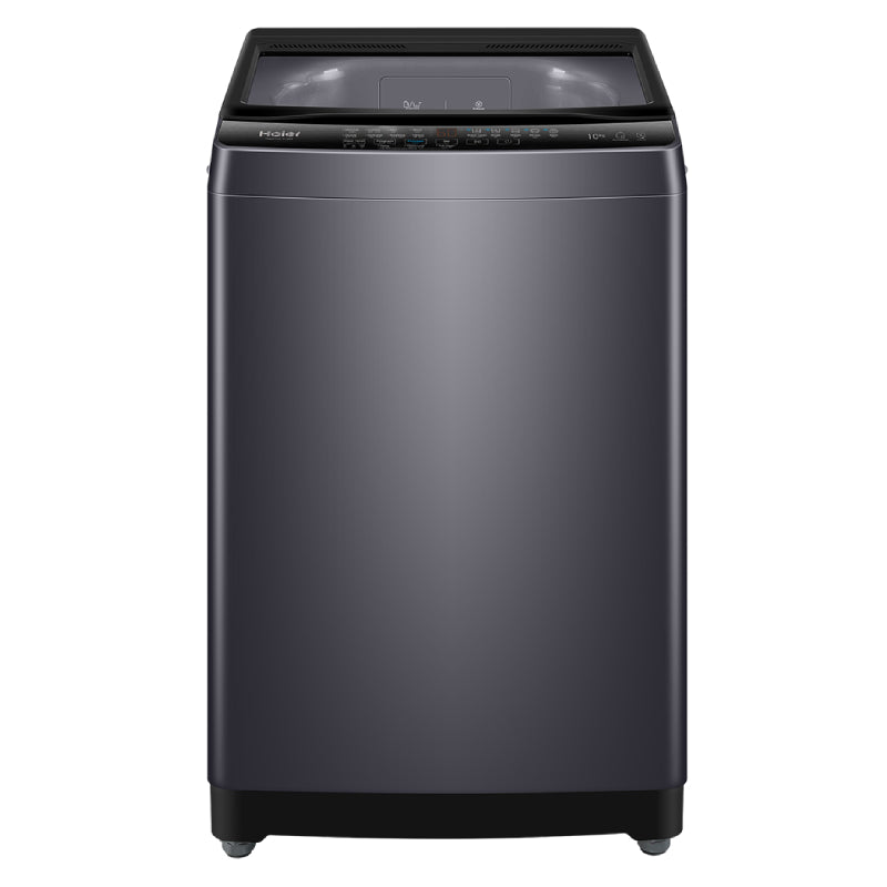 Haier Washing Machine 10kg Top Load, HWM100-316S8 - Dark Silver
