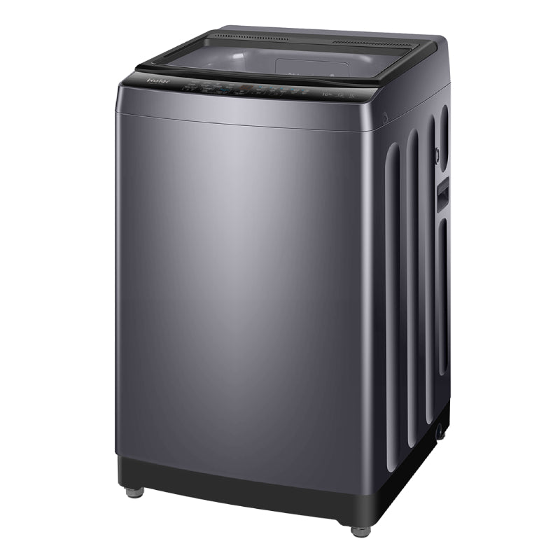 Haier Washing Machine 10kg Top Load, HWM100-316S8 - Dark Silver