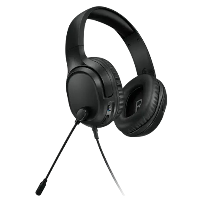 Lenovo H110 Wired Stereo Gaming Headset, 3.5mm Plug, Microphone - Black