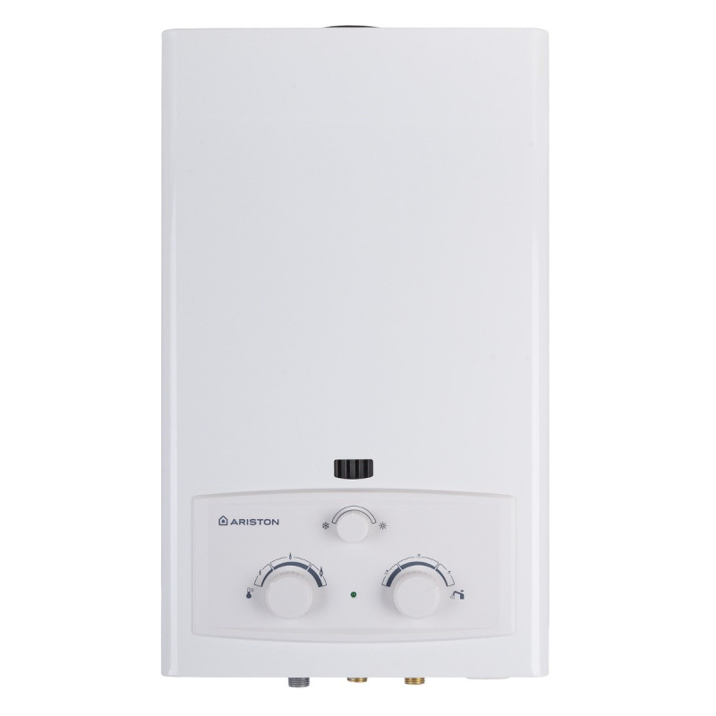 Ariston Gas Water Heater, 10 Liter, Tube Gas - White