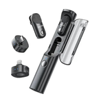 BOYA Magic-04 AI Wireless Microphone – Transformable Mic with USB-C & Lightning - Black