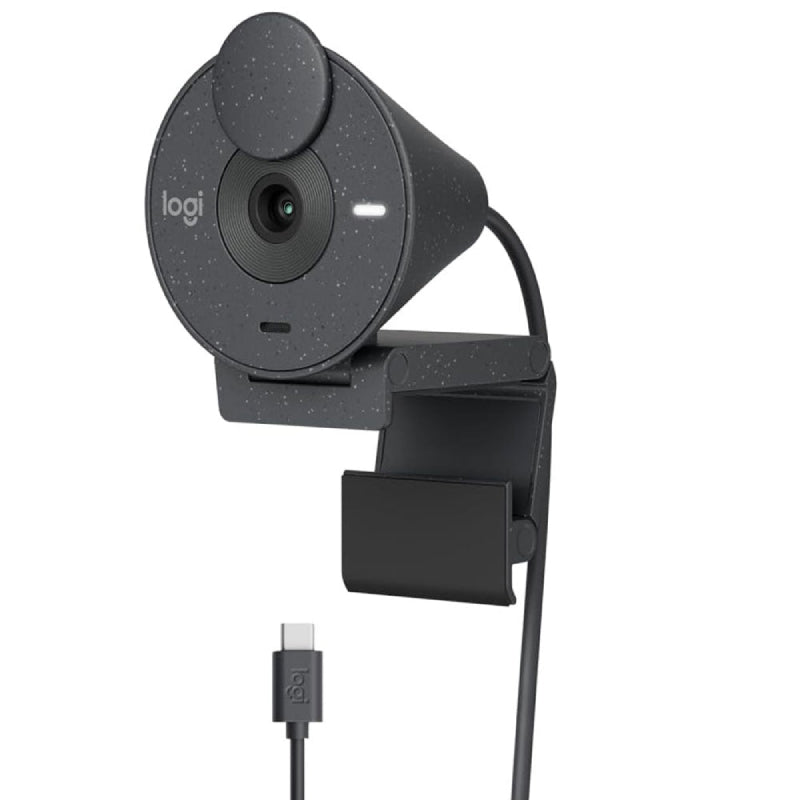 Logitech Brio 300 FHD Webcam - Graphite 