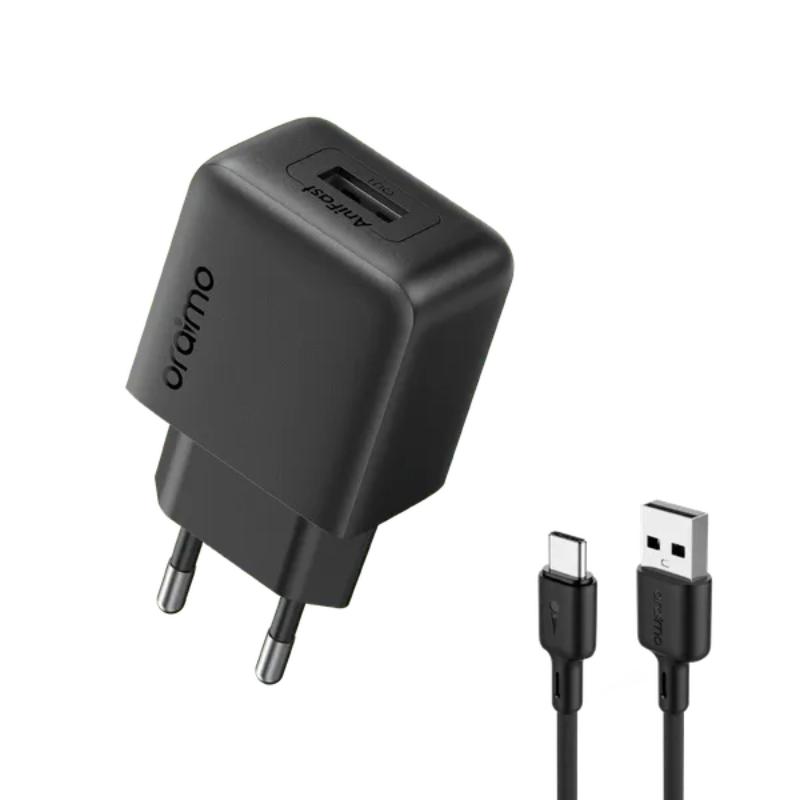 أورايمو شاحن 10 واط PowerMate مع كابل تيب سي OCW-1112EC