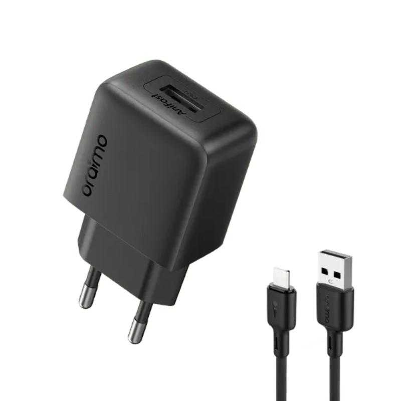 أورايمو شاحن 10 واط PowerMate مع كابل لايتنج OCW-1112EL