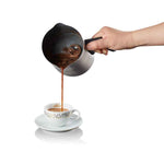 Okka Rich Turkish Coffee Machine  & “French Coffee” – OK0012 – Black Chrome