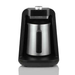 Okka Rich Pro Turkish Coffee Machine with milk 700W - Black-Chrome - OK0026