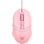 Onikuma CW921 Professional Mouse Gaming Wired - Pink