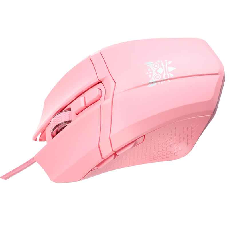 Onikuma CW921 Professional Mouse Gaming Wired - Pink