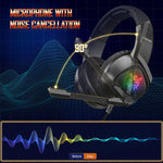  Onikuma Headphone K19 Gaming Wired - Black & Gray