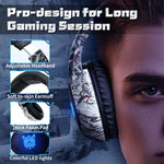  Onikuma Headphone K19 Gaming Wired - Black & Gray
