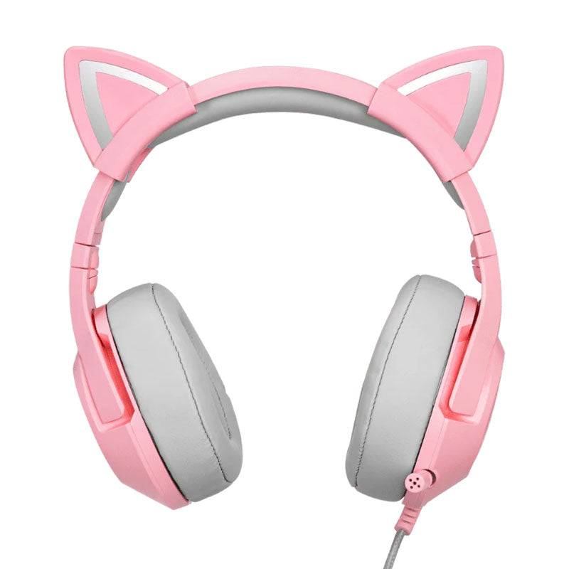 Onikuma Headphone K9 Gaming Wired Professional - Pink 