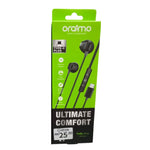 Oraimo OEP-650 Earphone Type-C Wired - Black