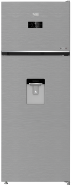 Beko 406L No Frost Refrigerator with ProSmart Inverter & Digital Display, RDNE455M20XBIDTEWEG - Stainless Steel