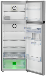 Beko 406L No Frost Refrigerator with ProSmart Inverter & Digital Display, RDNE455M20XBIDTEWEG - Stainless Steel