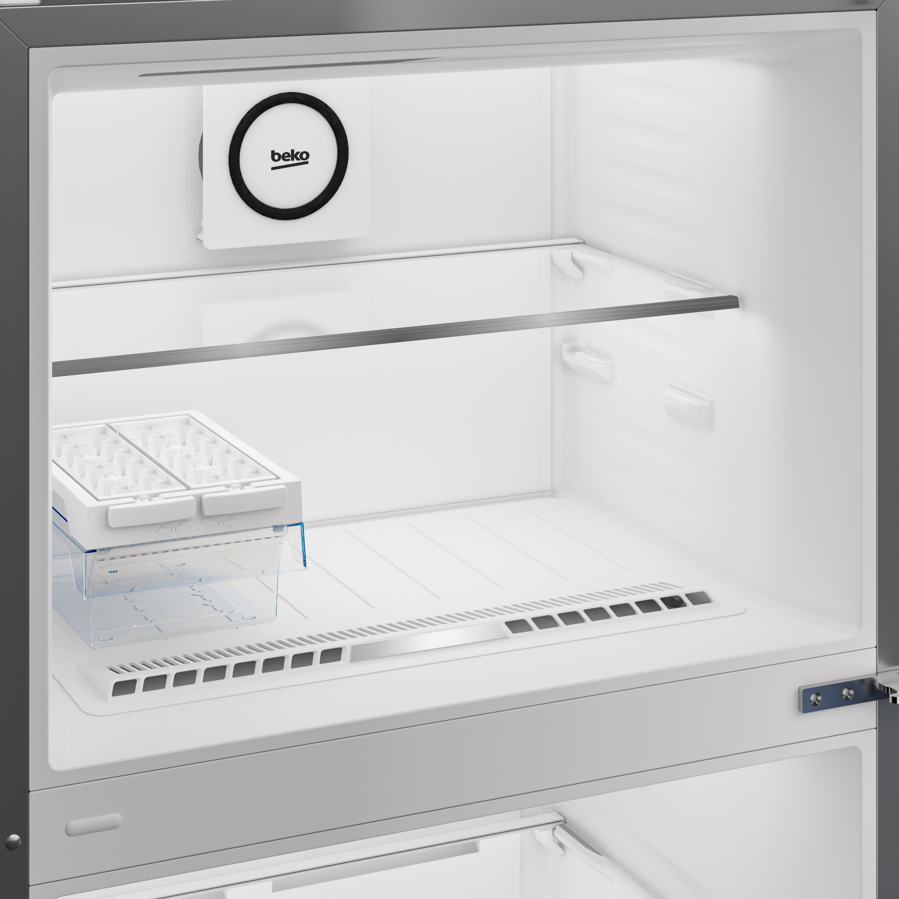 Beko 406L No Frost Refrigerator with ProSmart Inverter & Digital Display, RDNE455M20XBIDTEWEG - Stainless Steel