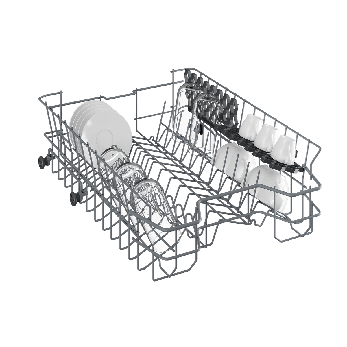 Beko Dishwasher 10 Place Settings 45cm 5 Programs , DVS05020S - Silver