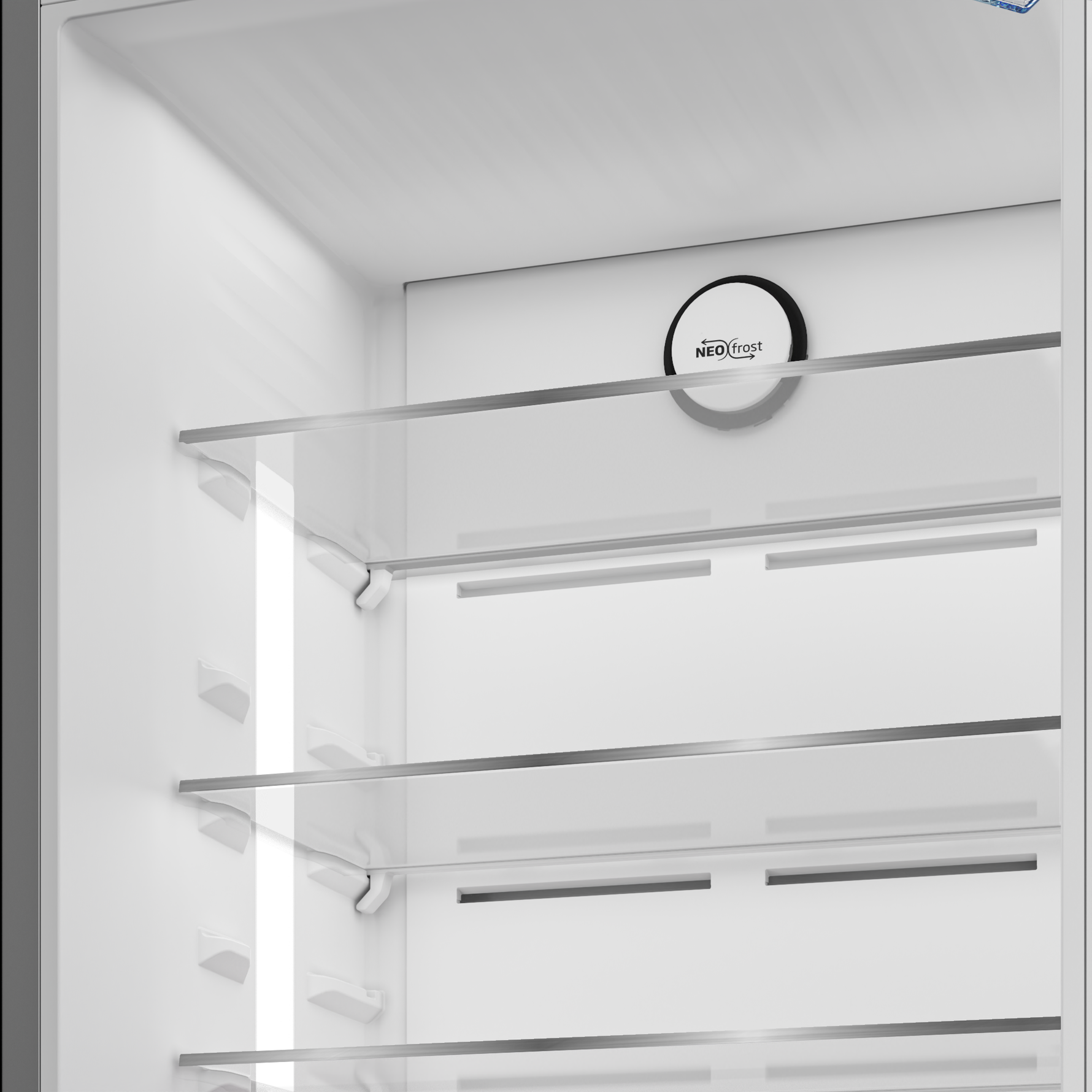 Beko 406L No Frost Refrigerator with ProSmart Inverter & Digital Display, RDNE455M20XBIDTEWEG - Stainless Steel