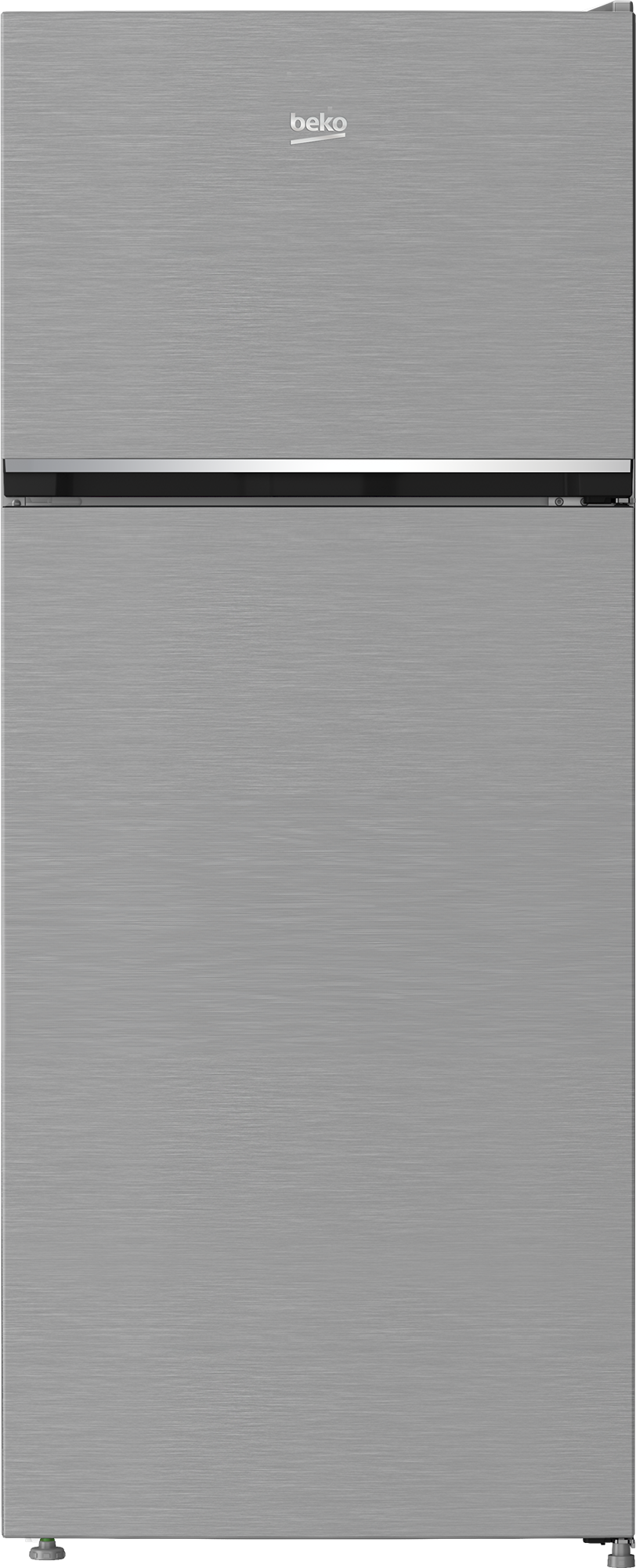 Beko Refrigerator 390L No Frost Top Freezer, RDNE420KD - Silver