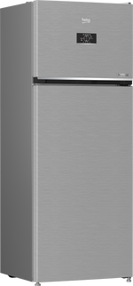 ثلاجة Beko نوفروست 406 لتر ديجيتال إنفرتر، RDNE455M20XBIDS - فضي