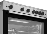 Beko Cooker 90cm 5 Burners Cast Iron 2 Fans Full Safety, BGGR 12113 GXF