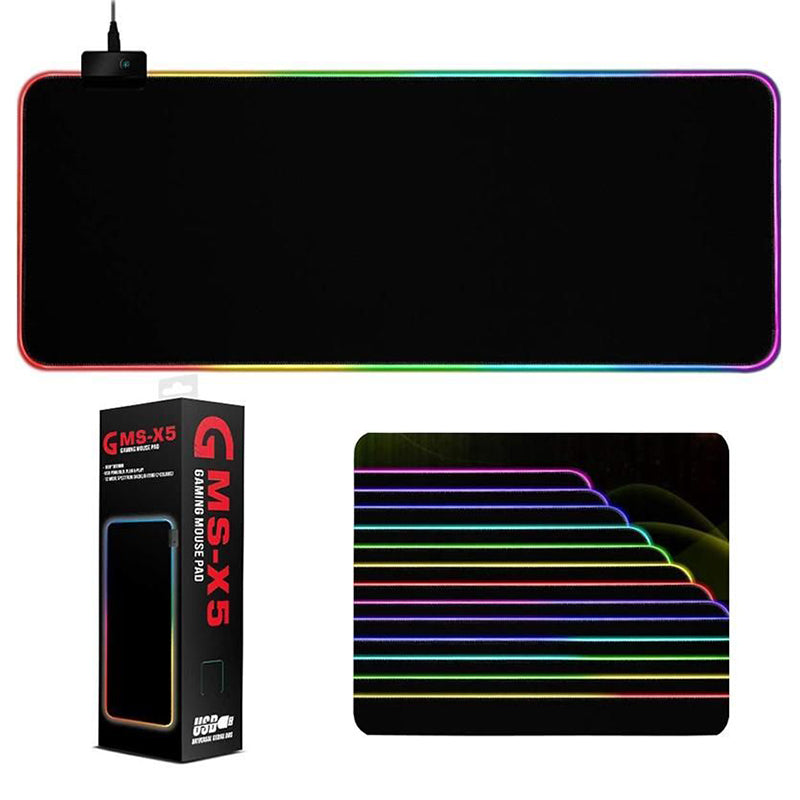 Redragon GMS-WT-5 RGB Colorful LED Light Mouse Pad