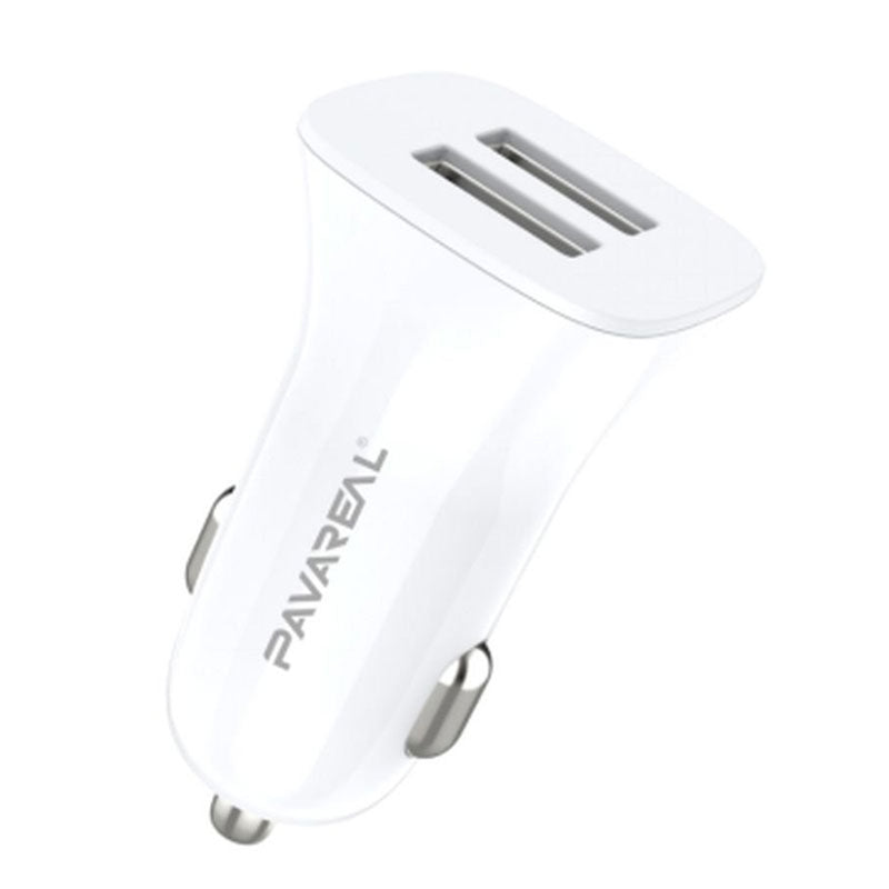 Pavareal PA-CC32S 2USB Car Charger with Type-C Cable