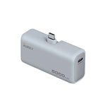 Aukey Spark Mini Power Bank 5000mAh, 20W PD Fast Charge, Built-in USB-C Port PB-Y59 – White