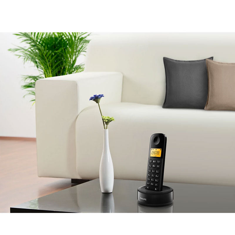philips Cordless Phone D1601B/63 - Black