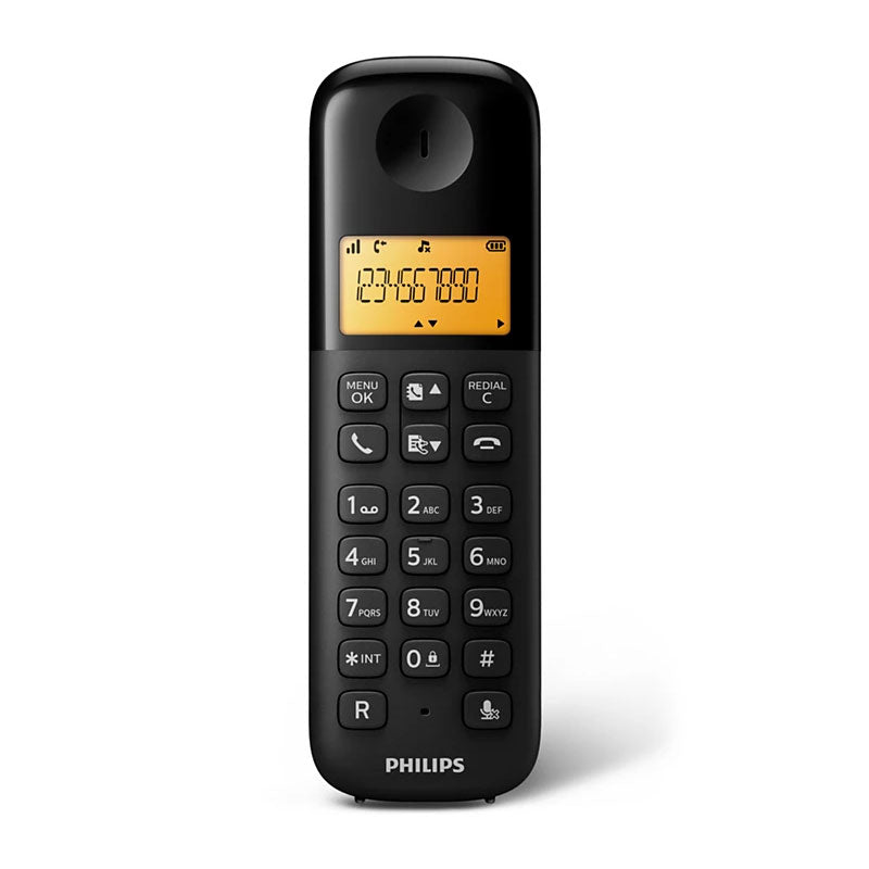 philips Cordless Phone D1601B/63 - Black