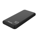Philps Power Bank 10000 mAh 20W 2USB DLP1812B/00 - Black