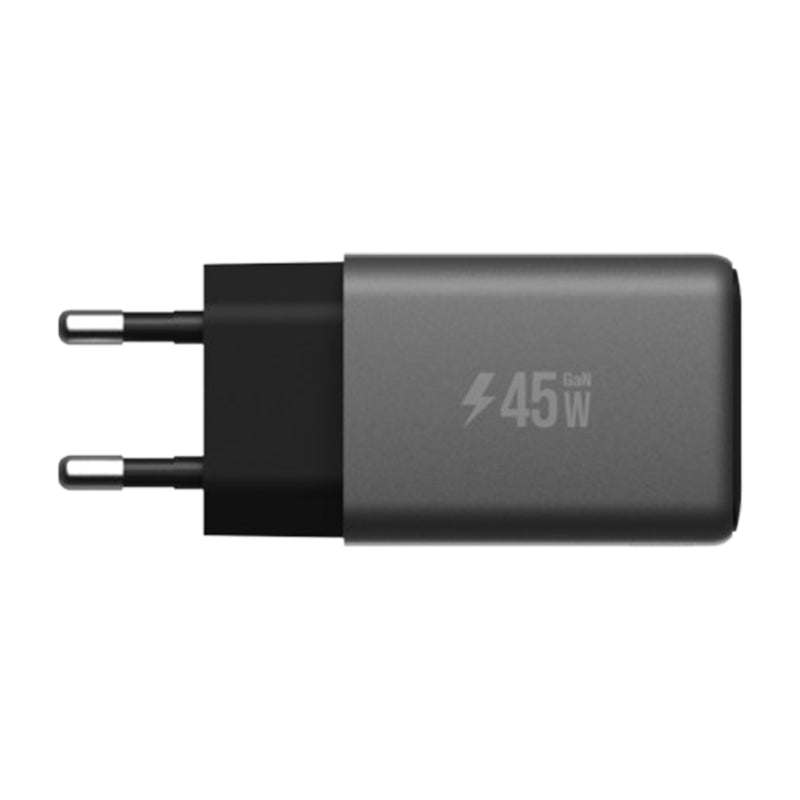 Pout Charger Home Adapetr 45W Gan USB-C - Black