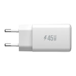 Pout Charger Home Adapetr 45W Gan USB-C - White