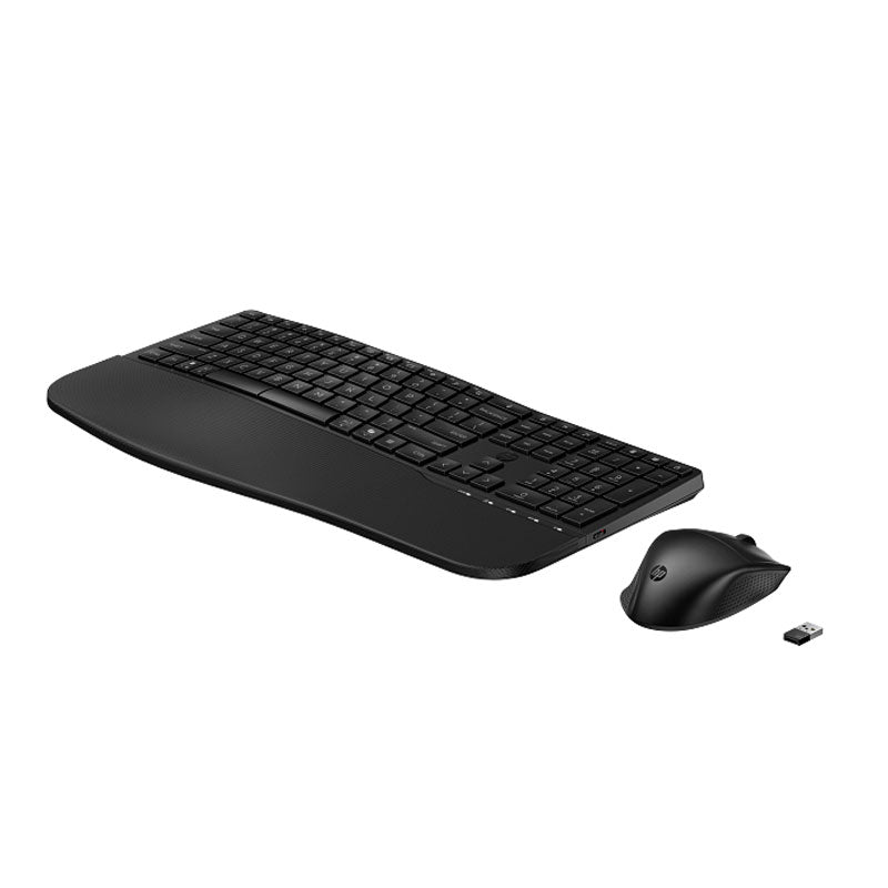  HP , 680 Comfort Dual-Mode Keyboard and Mouse Combo - Black