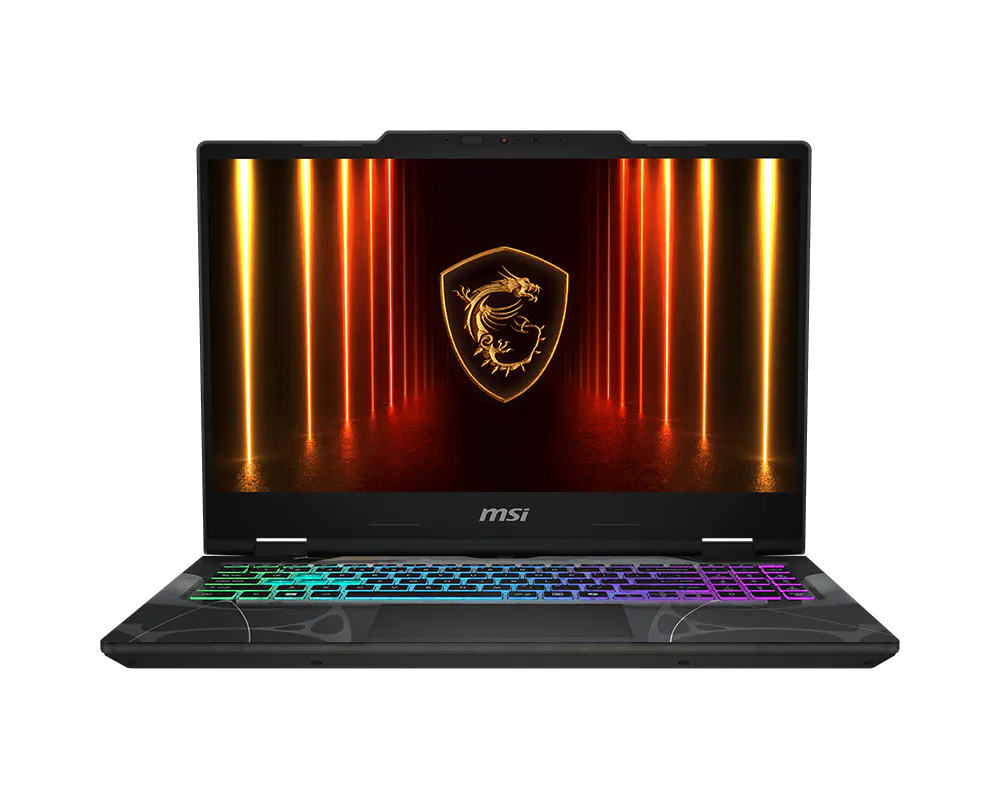 MSI Cyborg 15 Gaming Laptop Intel Core 7 240H, 16GB RAM, 512GB SSD, GeForce RTX 5050, 15.6" FHD 144Hz, Windows 11 – Black (B2RWEKG)