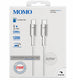 MOMO Type-C to Type-C  Fast Charging Cable 60W 1.2M (MO-011031) – White