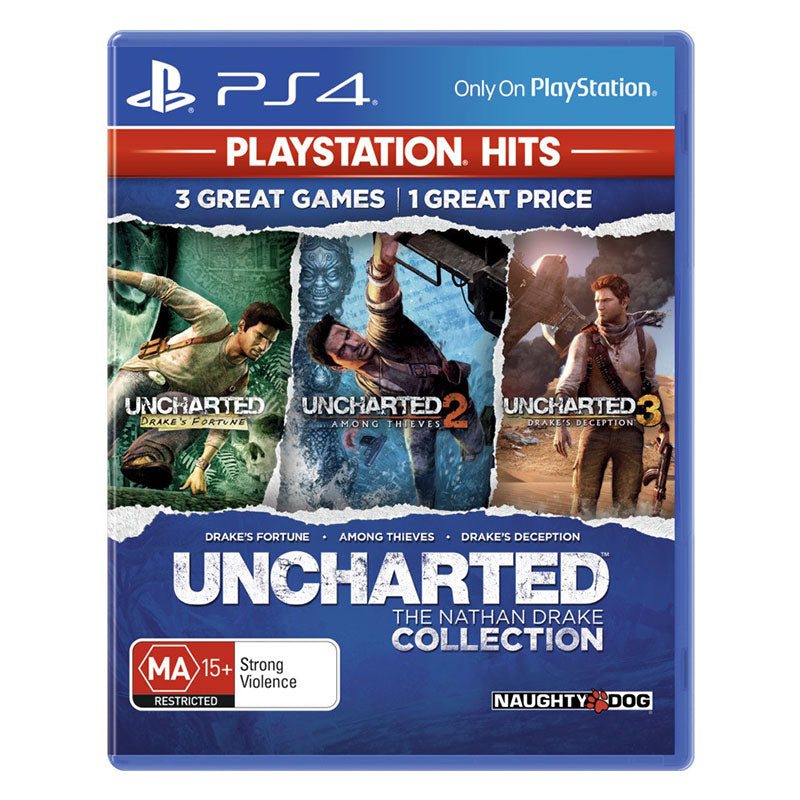 Uncharted Collection Hits Game - Play Station 4