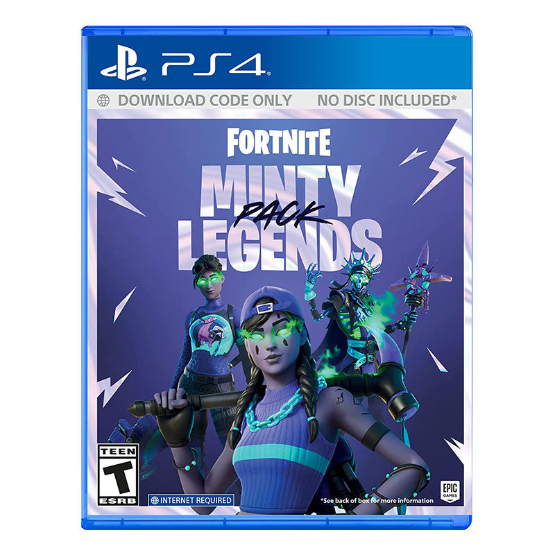 Fortnite Minty Legends Pack Cd Gaming - Play Station 4