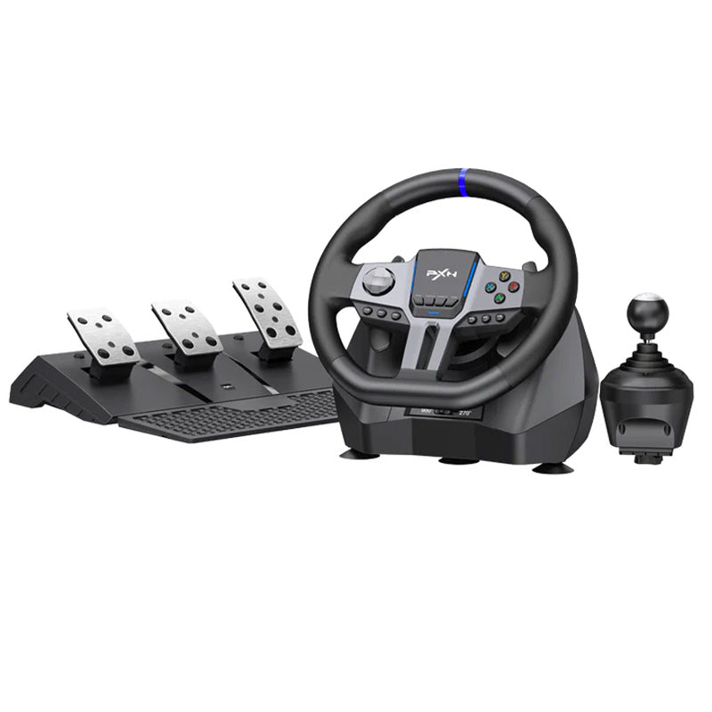 PXN Gaming Driving Car Wheel V9 Gen 2 ( Shifter Gear shift ) - Black