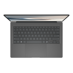 لابتوب ASUS Zenbook A14، Snapdragon X X1-26، رام 16GB، SSD 512GB، شاشة 14" WUXGA، Windows 11، UX3407QA-QD155W، رمادي Iceland Gray