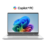 لابتوب ASUS Vivobook 16 – معالج Qualcomm Snapdragon® X X1-26-100، ذاكرة 16 جيجابايت، سعة 512 جيجابايت SSD، بطاقة Qualcomm® Adreno™ GPU، شاشة 16 بوصة WUXGA، ويندوز 11، فضي (X1607QA-MB155W)