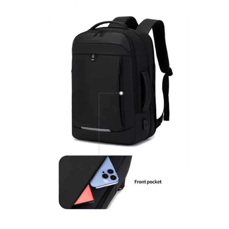 Rahala Laptop Backpack Bag 2218 -15.6" - Black