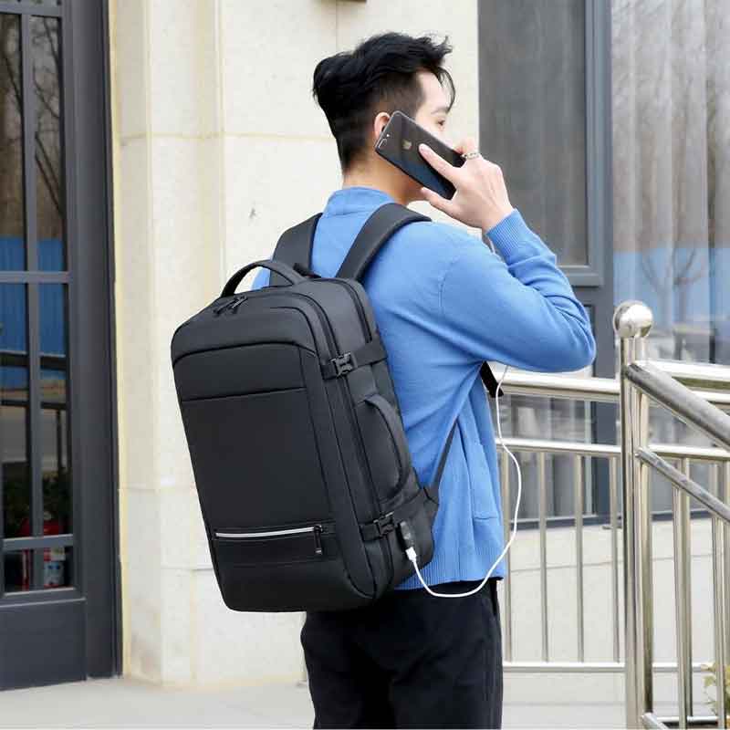 Rahala Laptop Backpack Bag 5302 -15.6" - Black