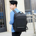 Rahala Laptop Backpack Bag 5302 -15.6" - Black