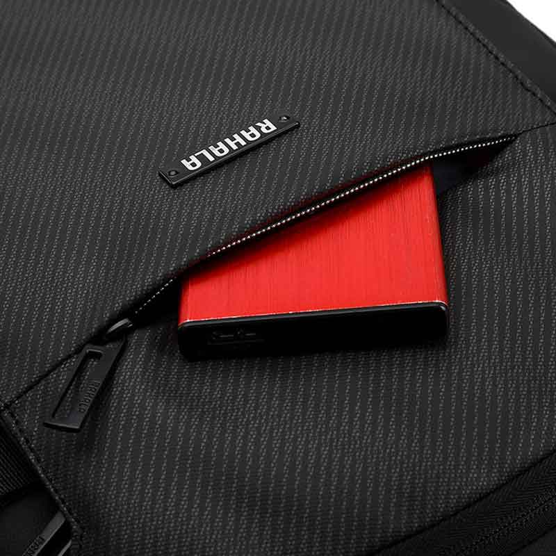 Rahala Laptop Backpack Bag EF91M - Black