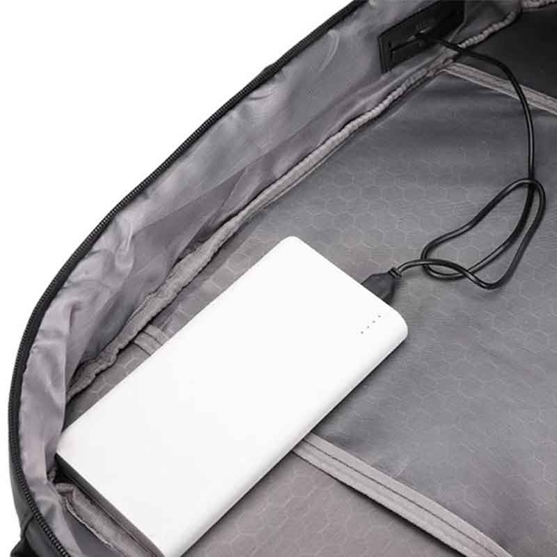 Rahala Laptop Backpack 15.6" , Black - RAL2026