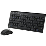 Rapoo Combo Mouse & Keyboard Wireless 8000M - Black