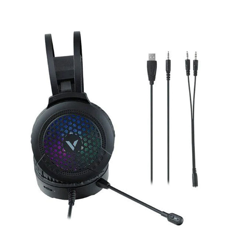 Rapoo Headphone Wired Stereo VH120 - Black