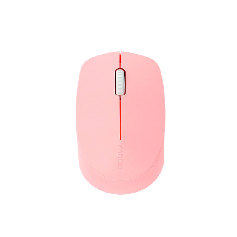 Rapoo Mouse Wireless Malti-Mode - pink - M100 