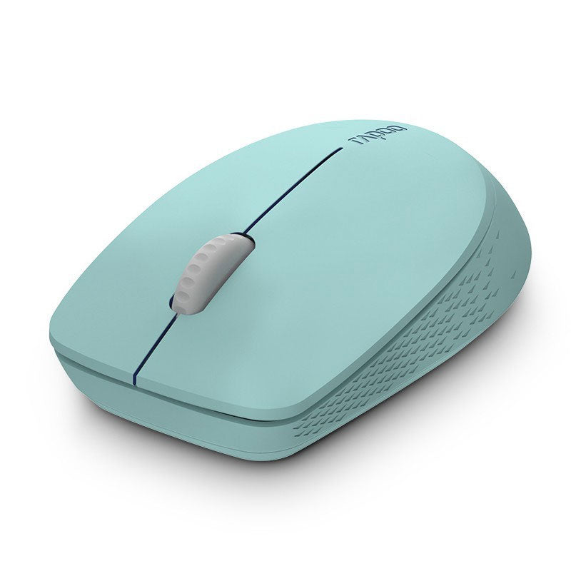 Rapoo Mouse Wireless Malti-Mode - Green - M100 